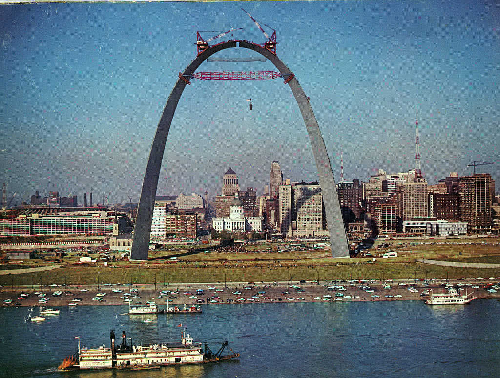 Steamboat Arabia: A Historian’s Blog: St Louis Arch and the Mercantile Library