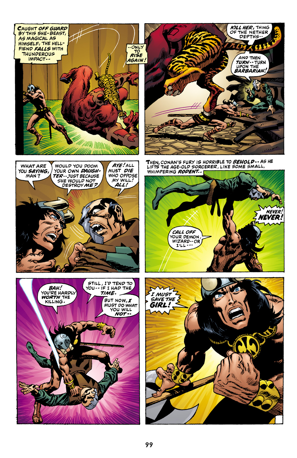 Read online The Chronicles of Conan comic -  Issue # TPB 1 (Part 1) - 100