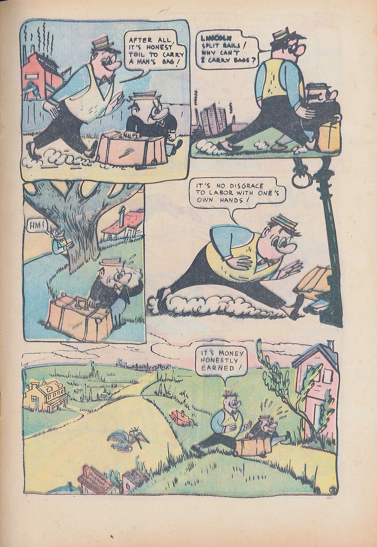 Read online Milt Gross Funnies comic -  Issue #1 - 5