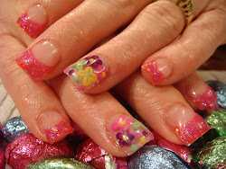 spring nail acrylic nails creations designs spruce paws april