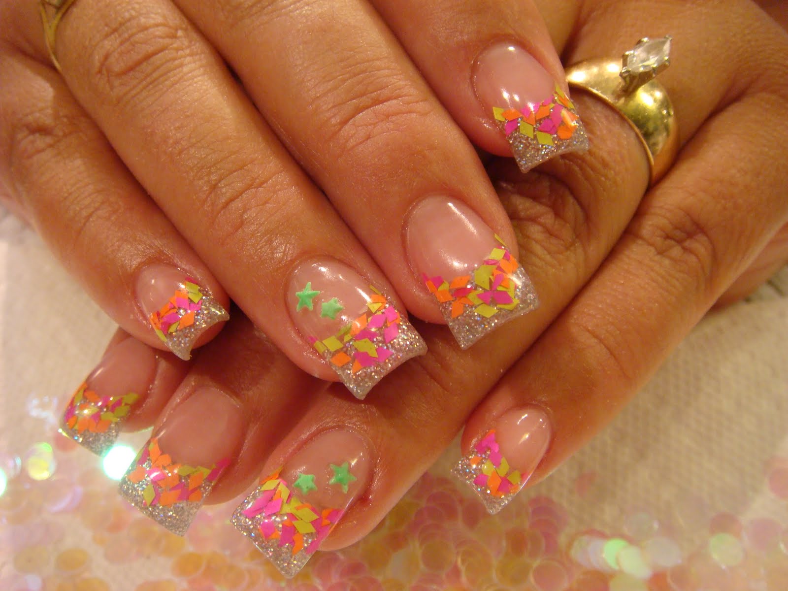 July Acrylic Nails | Nails Acrylic