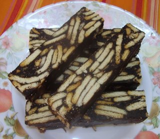 Kek Batik Biskut Marie - Aneka Resepi Timur dan Barat