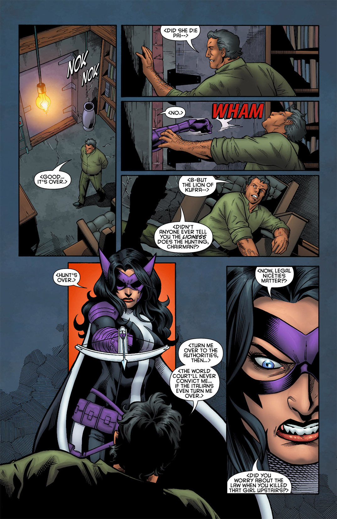 Read online Huntress comic -  Issue #5 - 19