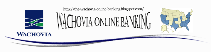 wachovia online banking
