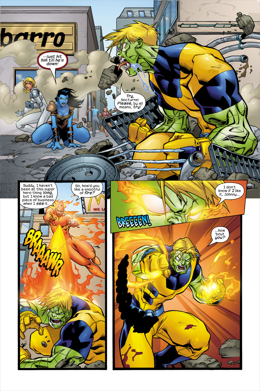 Read online Exiles (2001) comic -  Issue #37 - 10