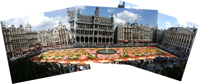 Alfombra de flores, Bruselas, click para ampliar 