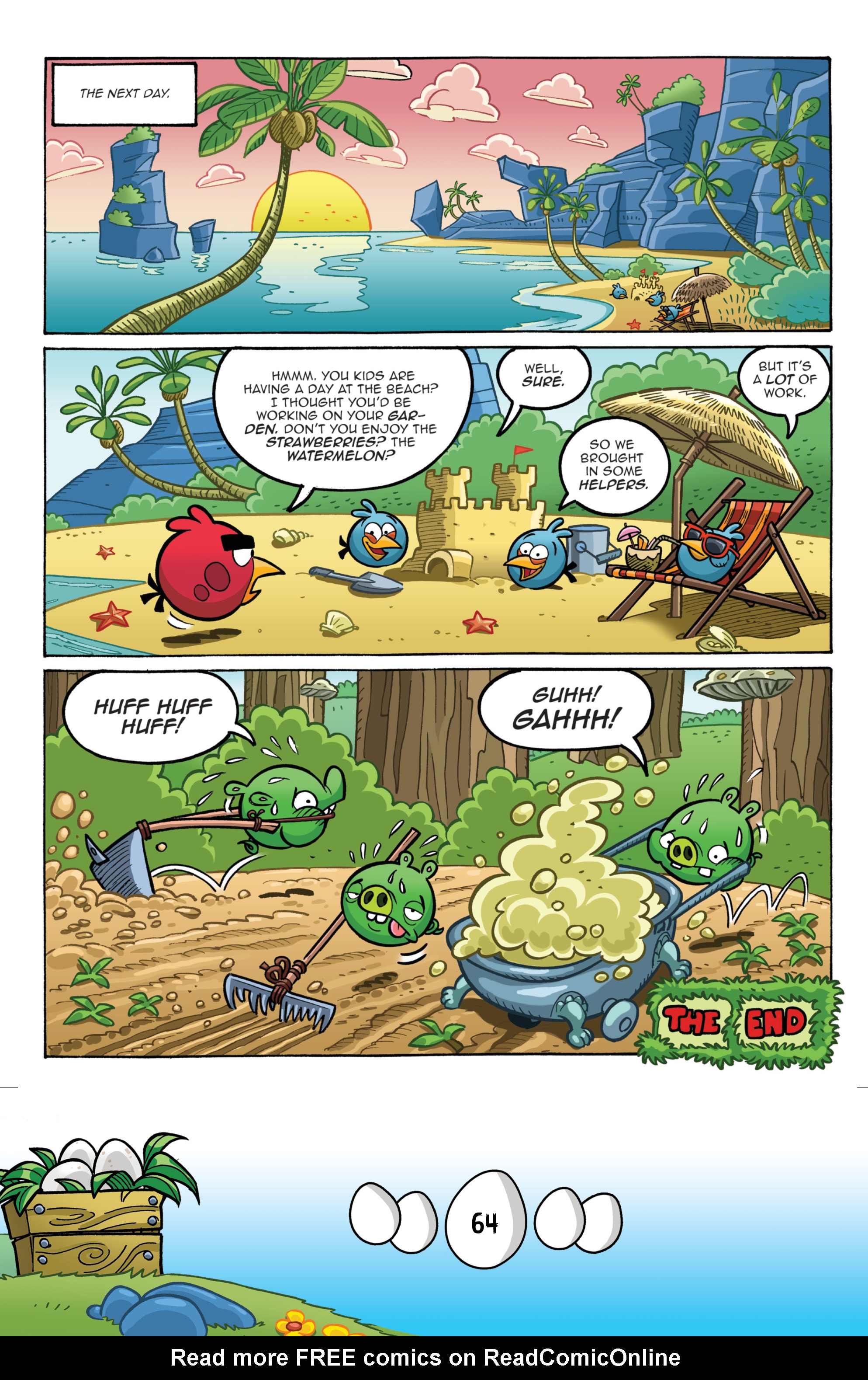 Read online Angry Birds Comics Vol. 4: Fly Off The Handle comic -  Issue # Full - 65