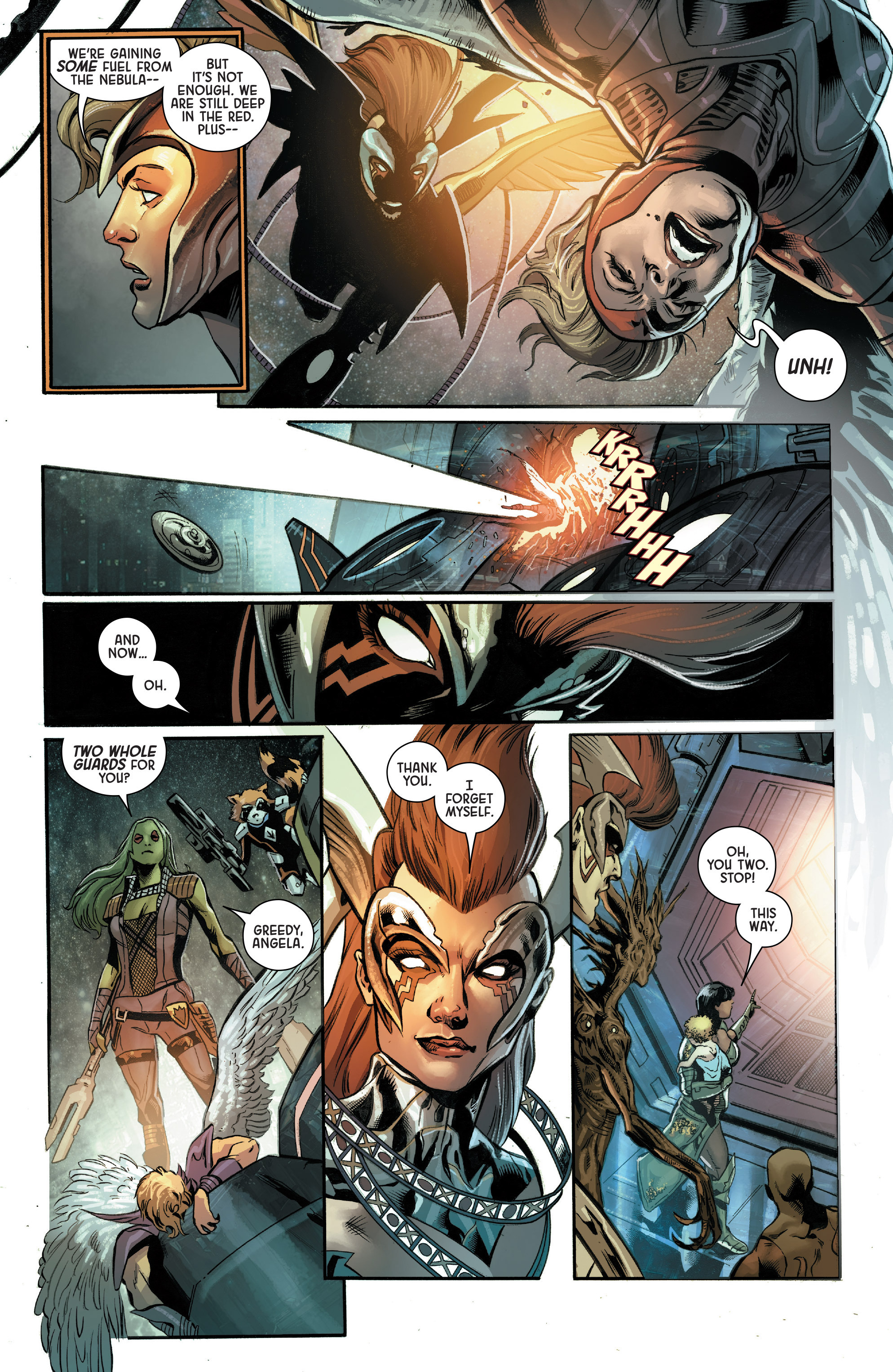 Read online Angela: Asgard's Assassin comic -  Issue #5 - 9