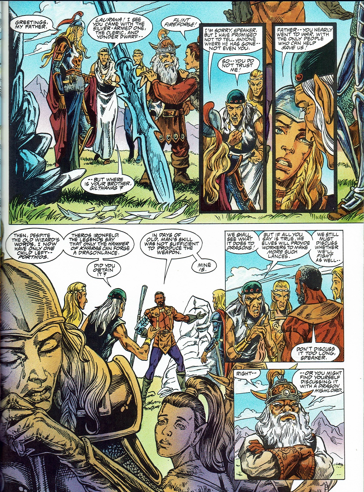 Read online Dragonlance Saga comic -  Issue #5 - 31