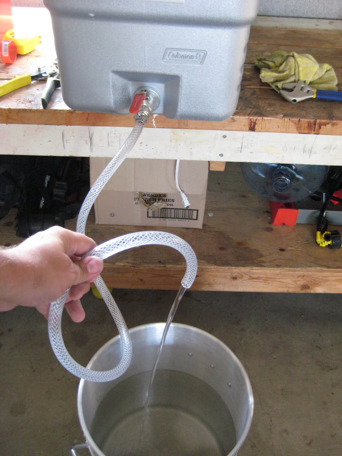 Moonstone Brewery Construction of a Mash and Lauter Tun