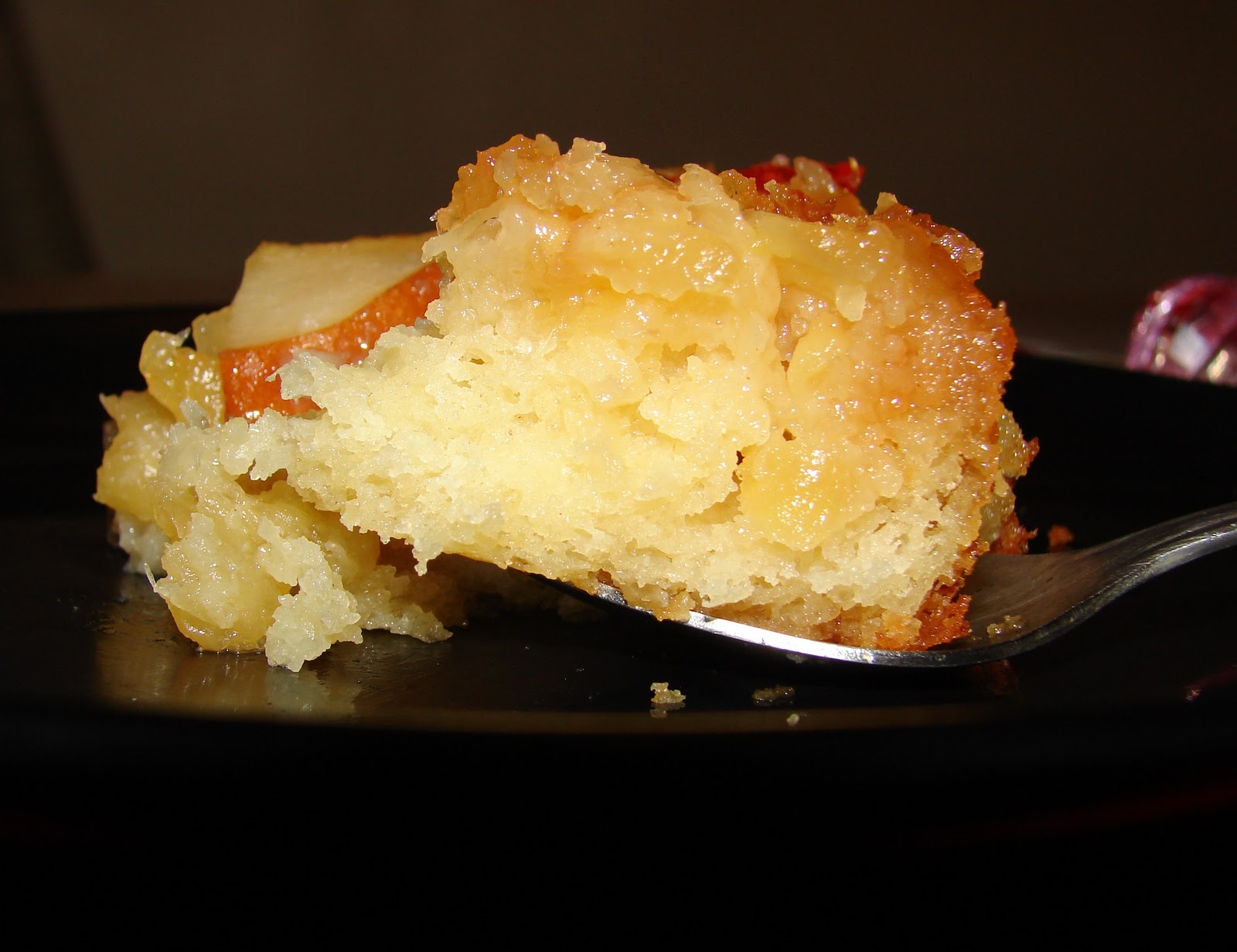 Pear and Pineapple Upside Down Cake