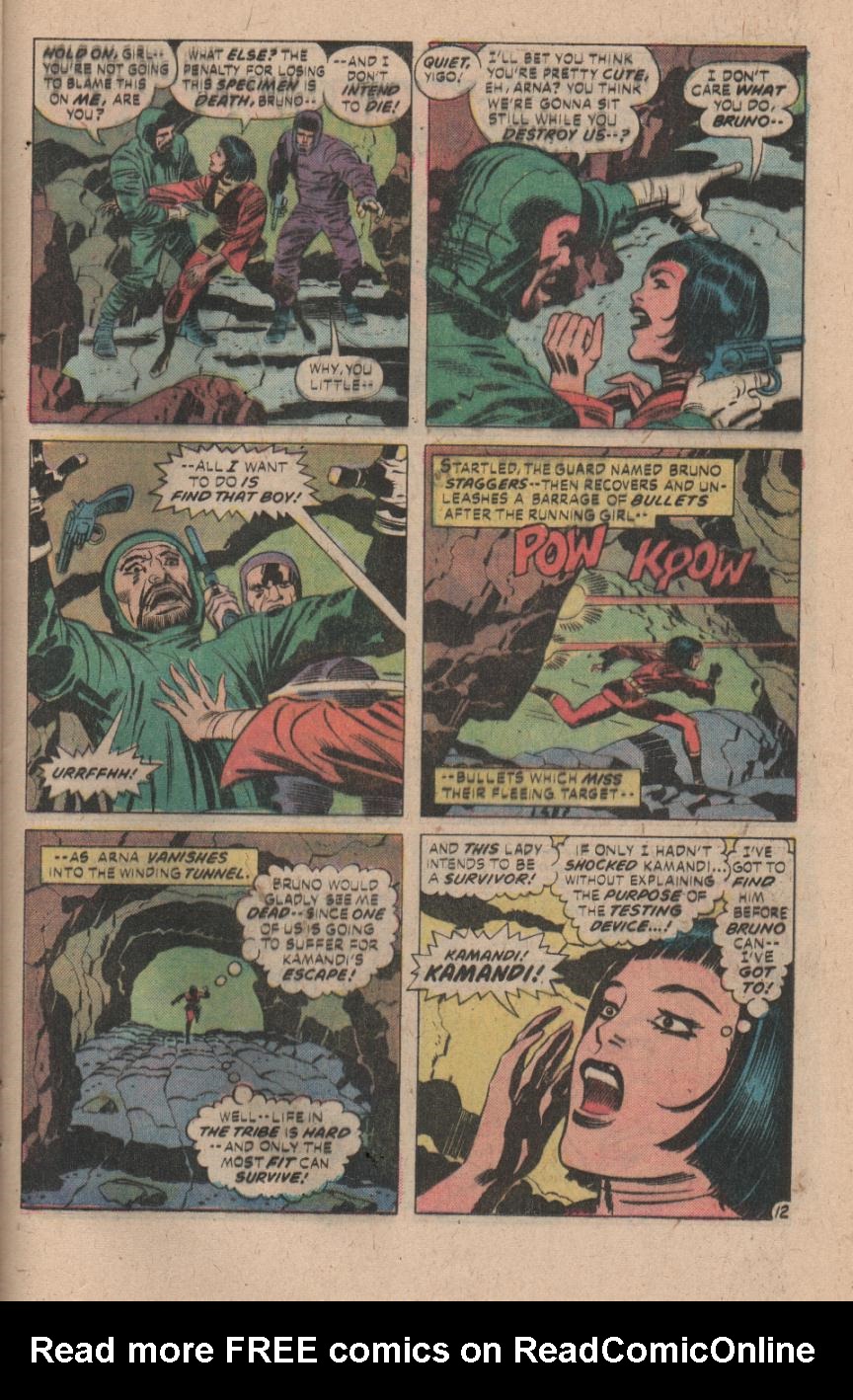 Read online Kamandi, The Last Boy On Earth comic -  Issue #38 - 25