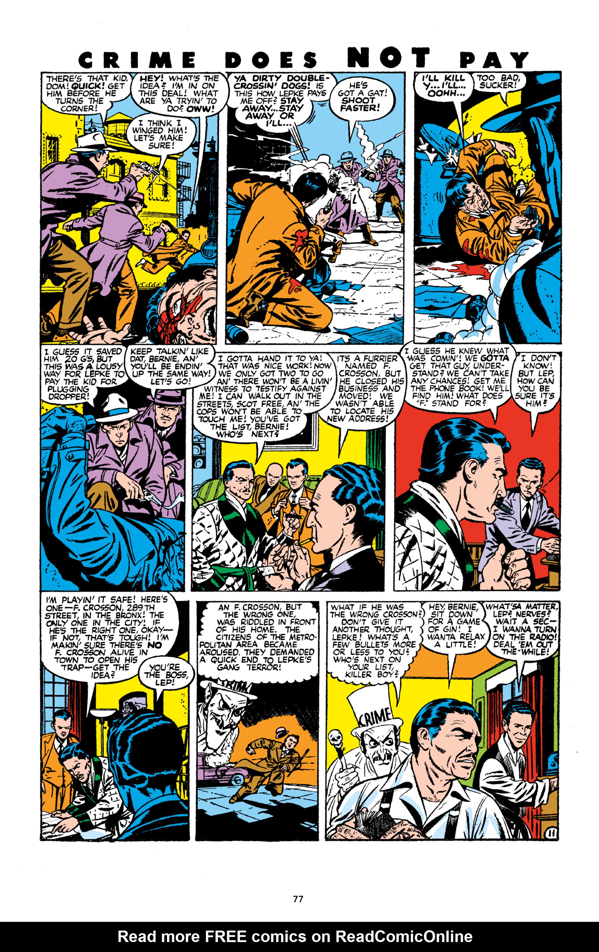 Read online Crime Does Not Pay Archives comic -  Issue # TPB 9 (Part 1) - 79