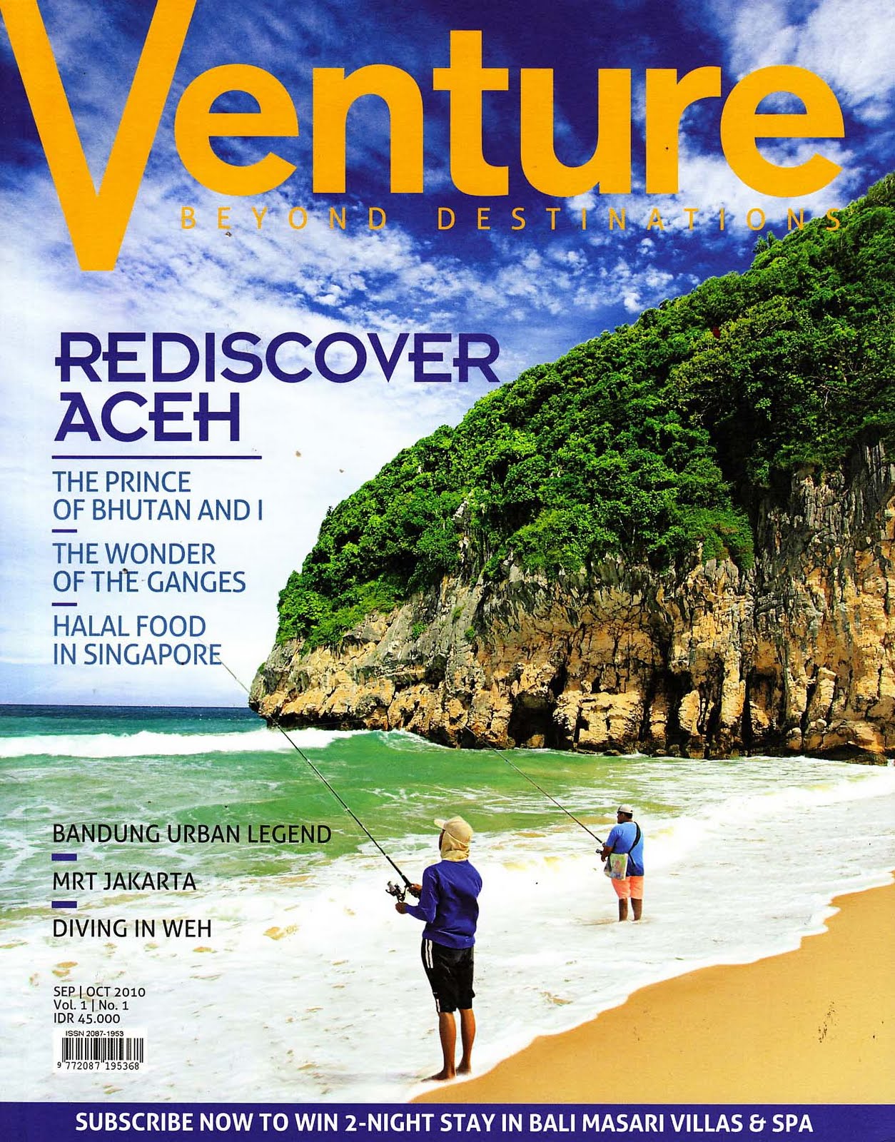 Koleksi K. Atmojo: Majalah Baru: "Venture" Edisi Perdana