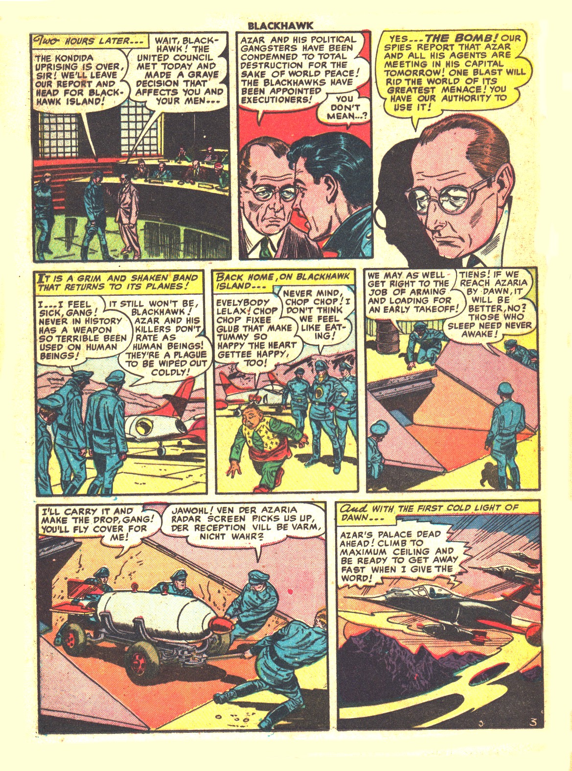 Read online Blackhawk (1957) comic -  Issue #44 - 18