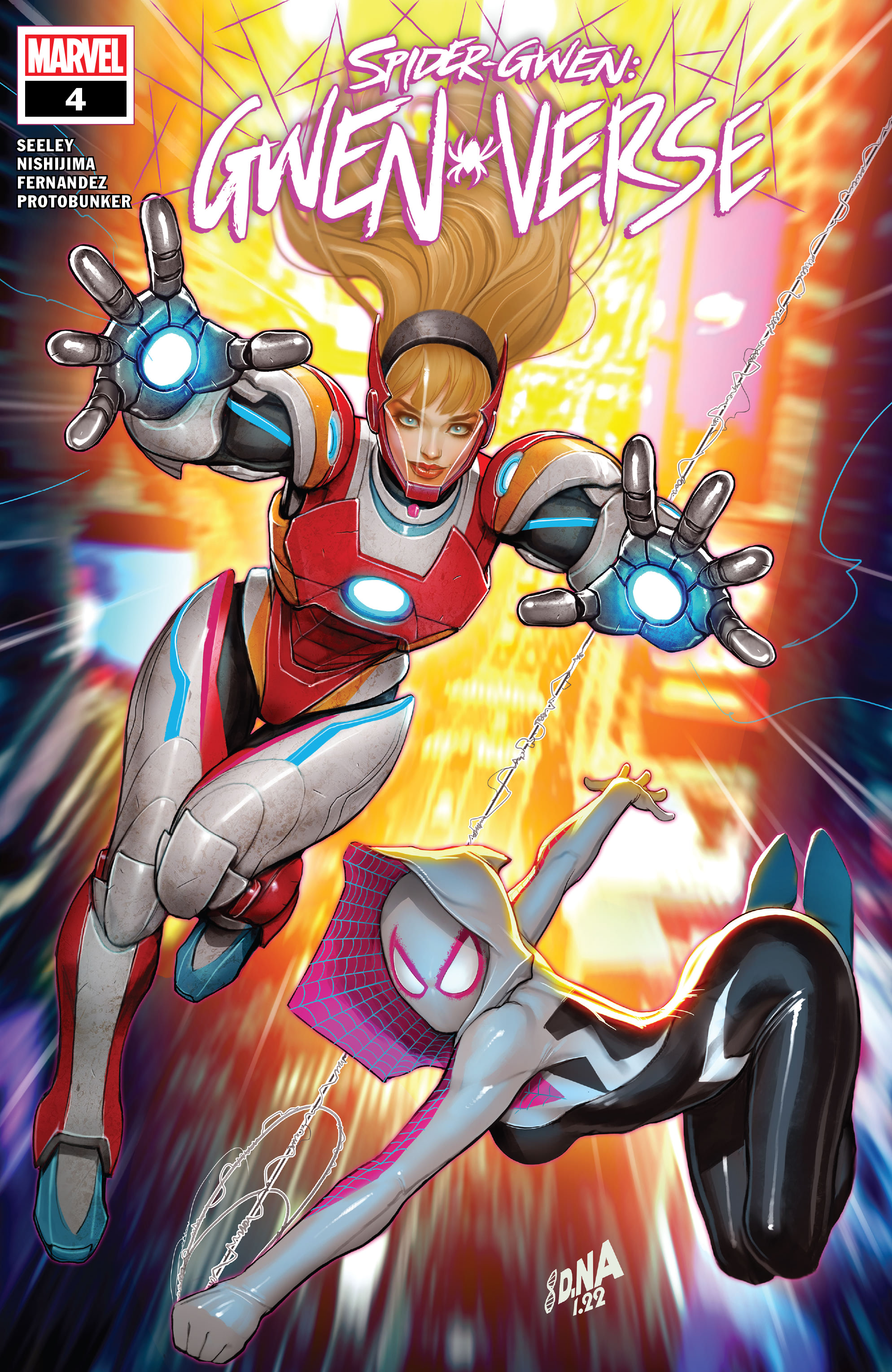 Read online Spider-Gwen: Gwenverse comic -  Issue #4 - 1