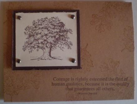 Courage of an Oak