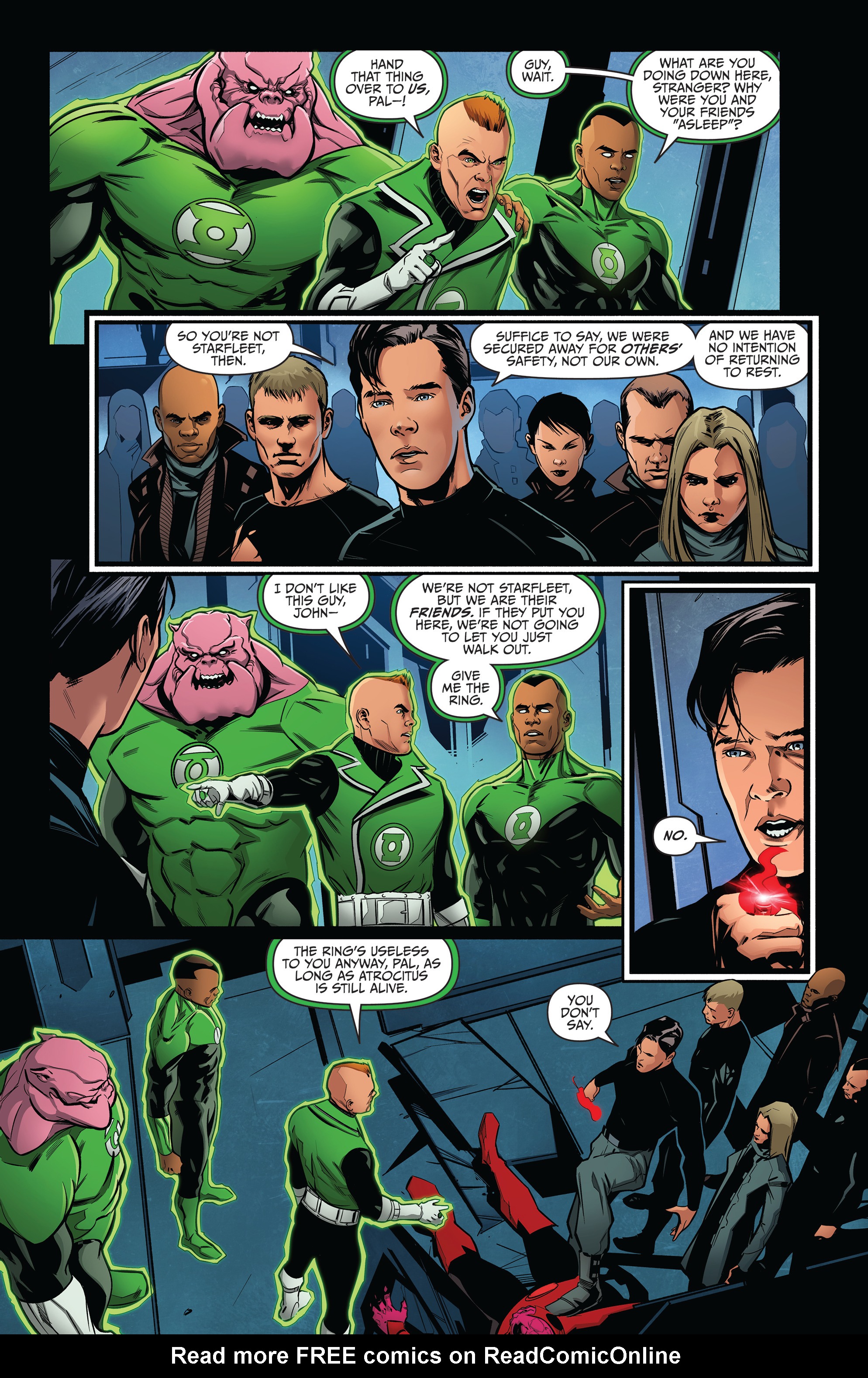 Read online Star Trek/Green Lantern (2016) comic -  Issue #3 - 8