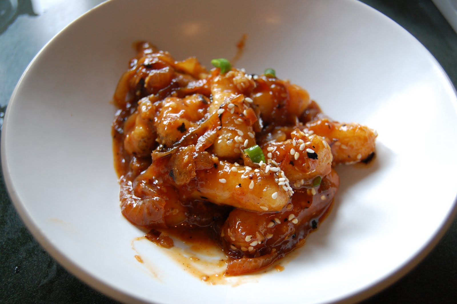 FoodieMommy Cooking Momofuku, Day 1 Roasted Red Rice Cakes