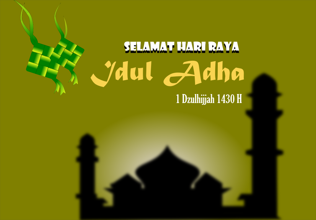 Hadinux Blog Selamat  Hari  Raya  Idul  Adha  1430 H