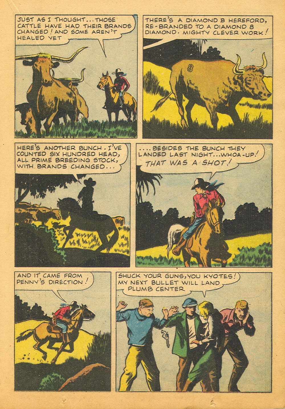 Read online Four Color Comics comic -  Issue #124 - 23