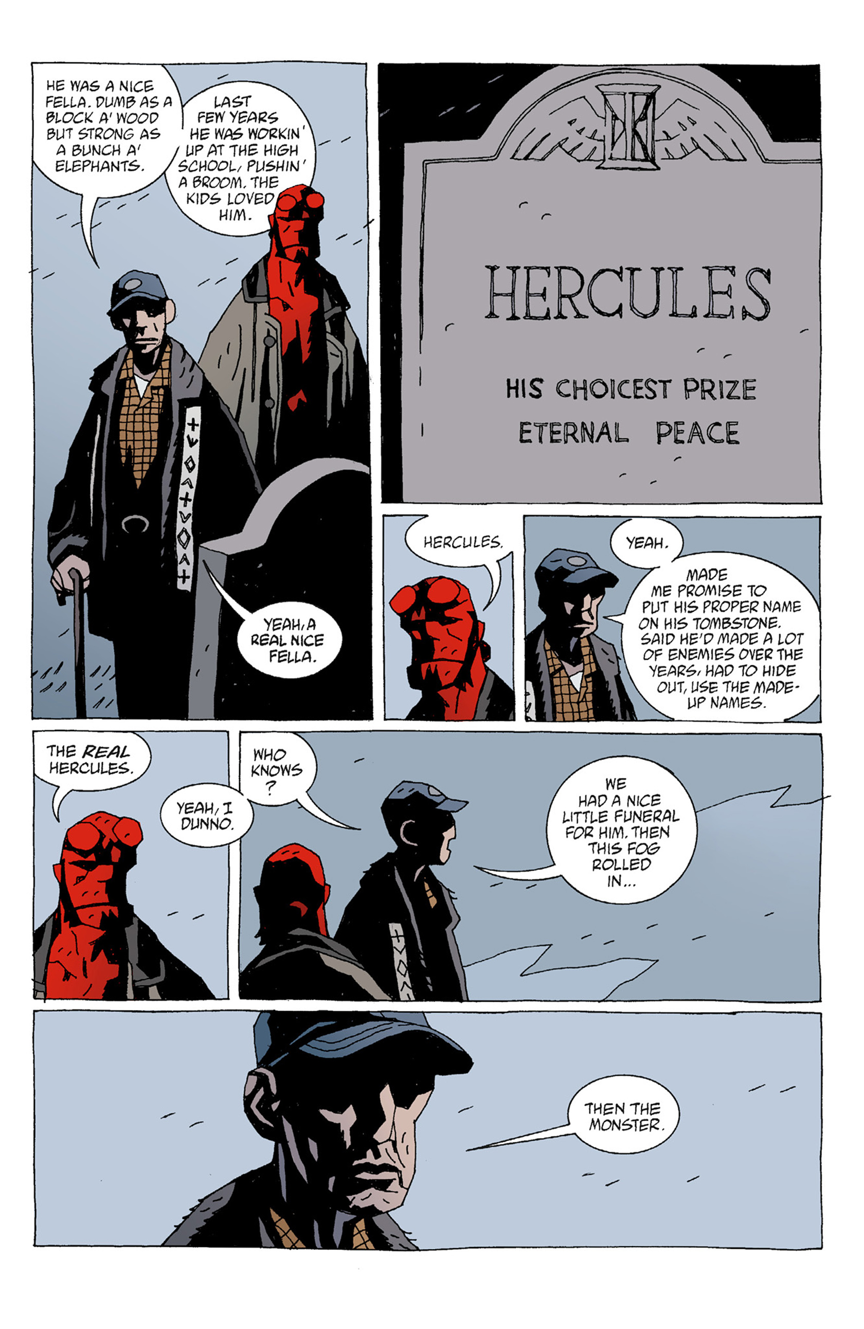 Read online Hellboy: The Troll Witch and Others comic -  Issue # TPB - 17