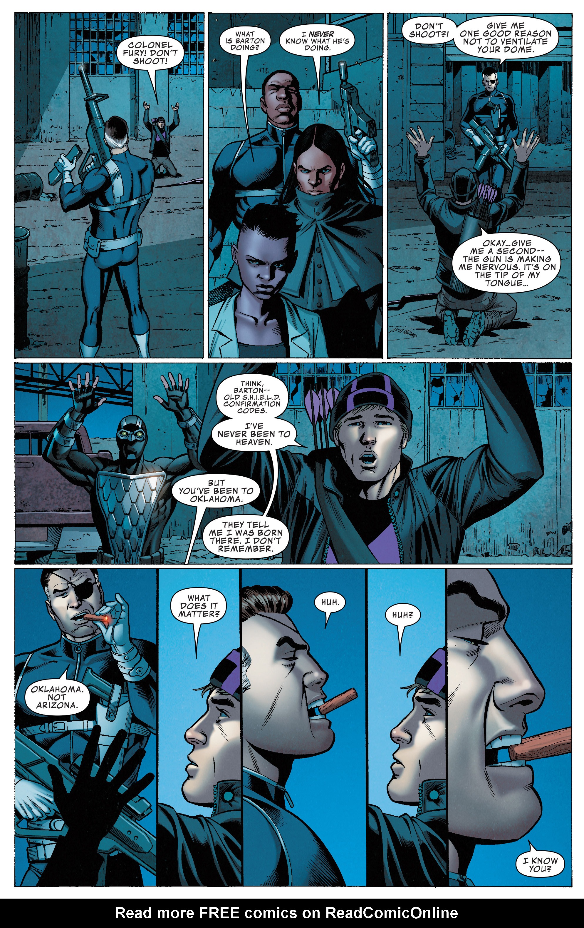 Read online Occupy Avengers comic -  Issue #4 - 8