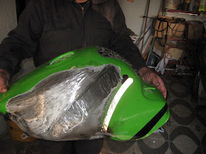 QUEDA REPARADO Y LISTO PARA PINTAR