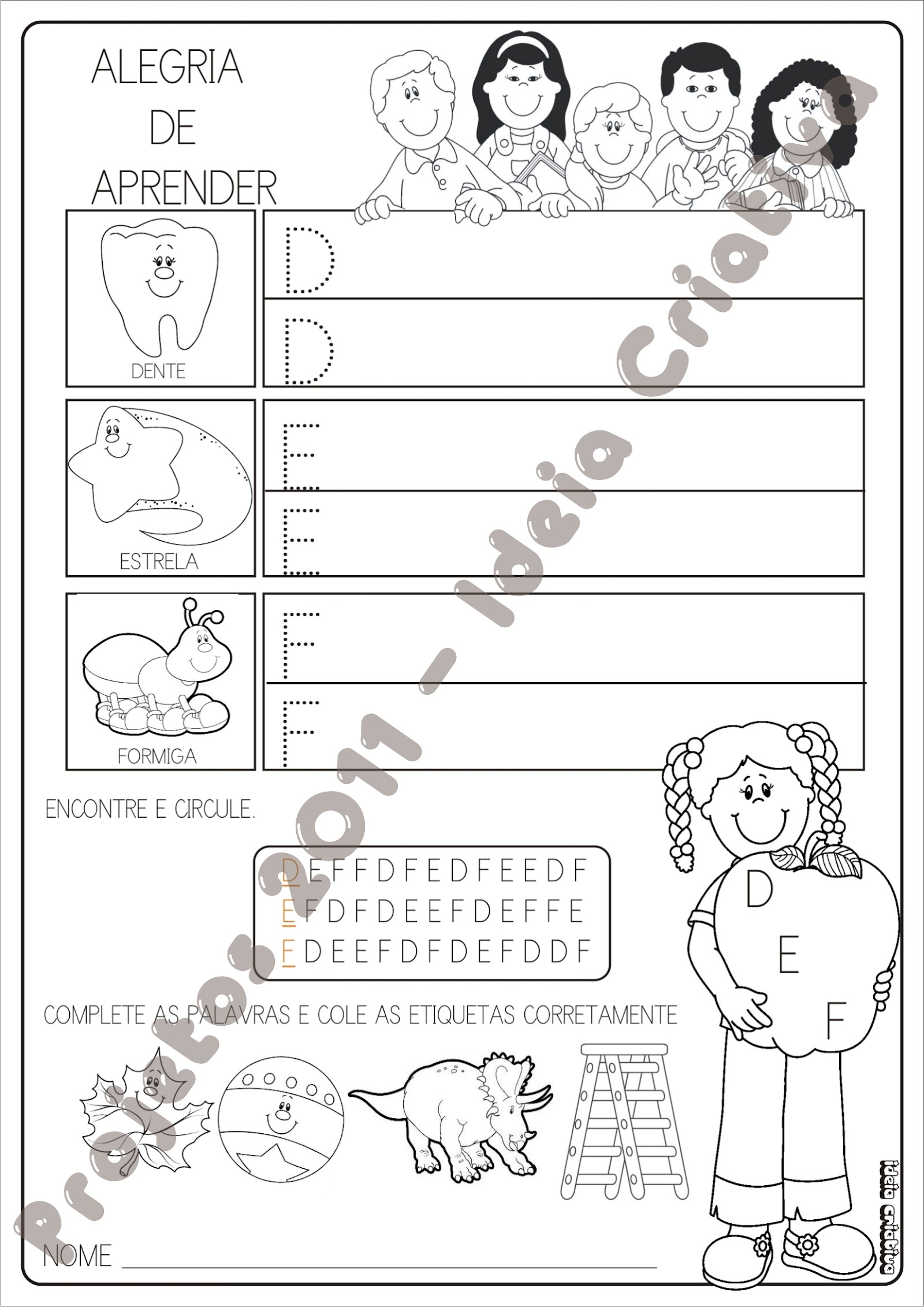 Alegria De Aprender Letra Pontilhada Download as pdf, txt or read online from scribd. alegria de aprender letra pontilhada