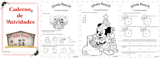 Cadernos de Atividades Natalinas - 5 e 6 anos