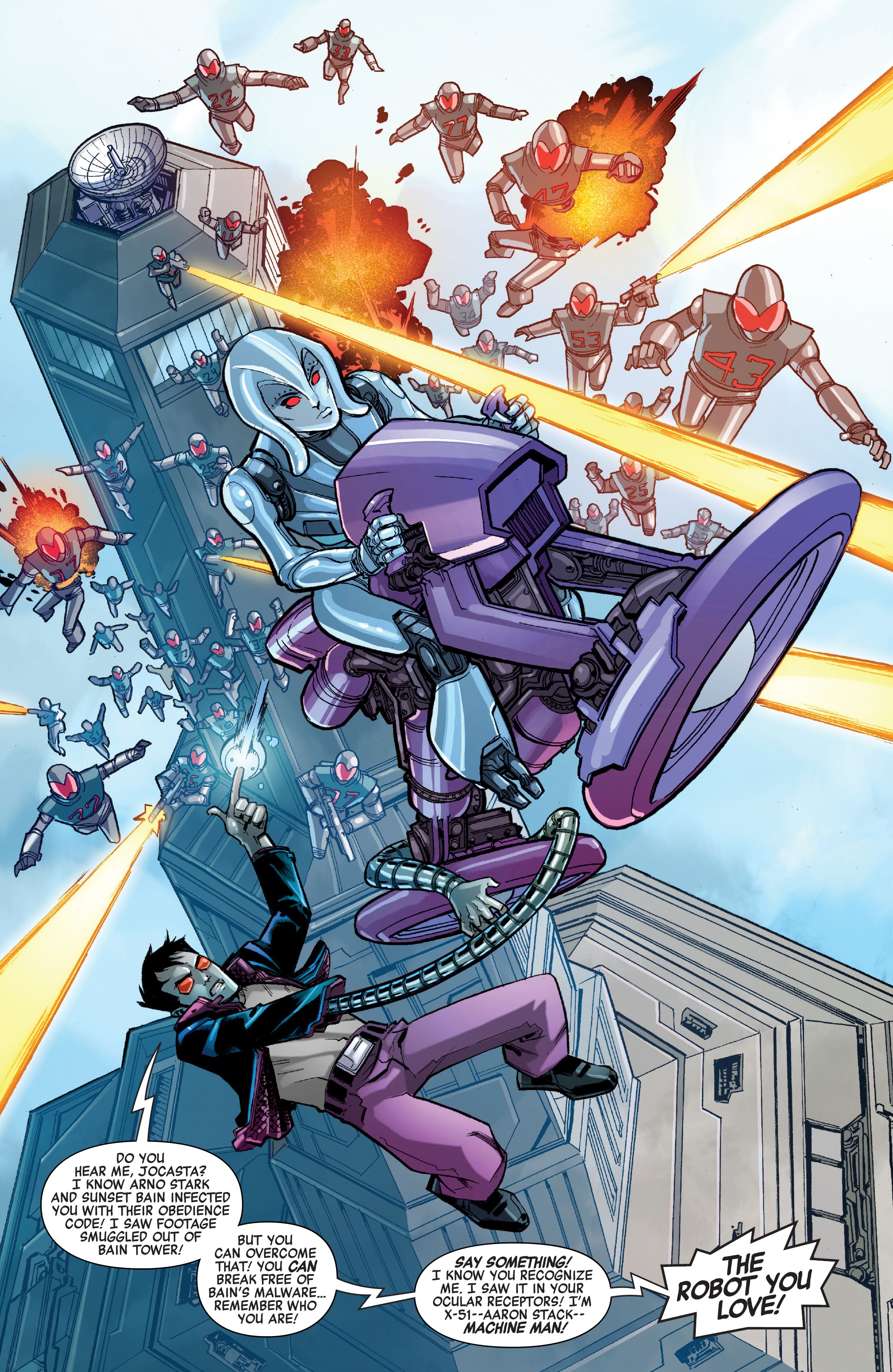 Read online Iron Man 2020: Robot Revolution - Force Works comic -  Issue # TPB (Part 1) - 6