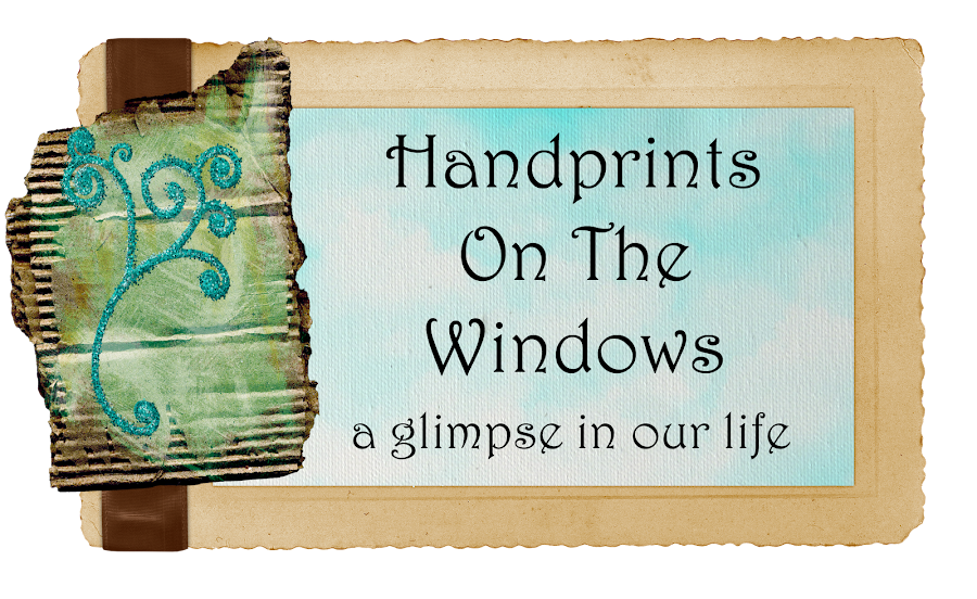 Handprints on the Window