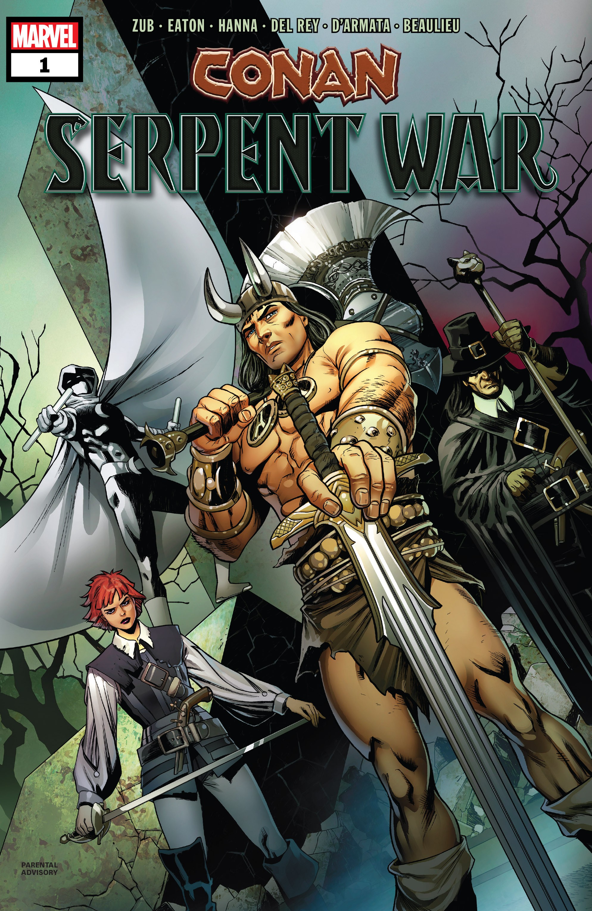 Read online Conan: Serpent War comic -  Issue #1 - 1