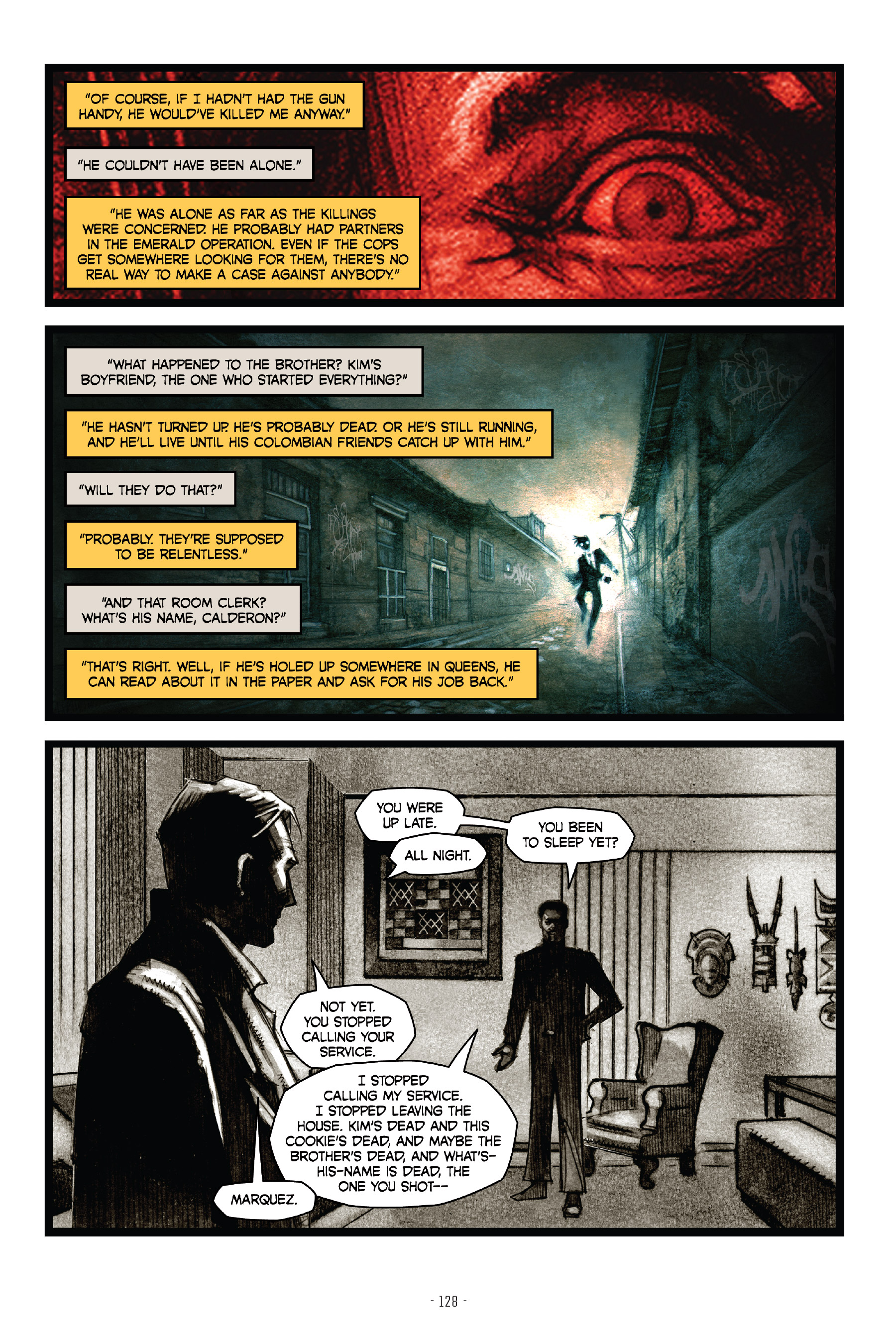 Read online Eight Million Ways To Die comic -  Issue # TPB - 126