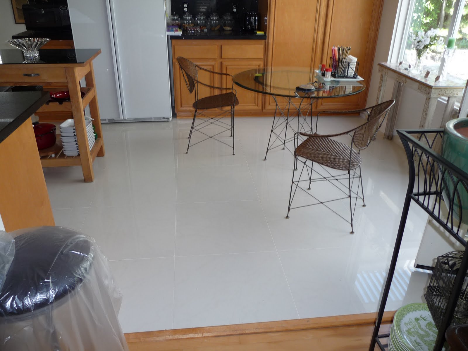 updating tile floors