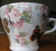 Jag vann den här vackra koppen från Marie med bloggen Tekla Maräng