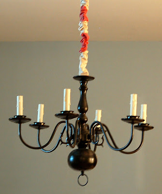 Chandelier Makeover With Spray Paint A, Spray Paint Bronze Chandelier