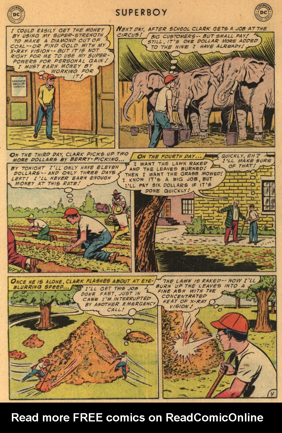 Read online Superboy (1949) comic -  Issue #44 - 14