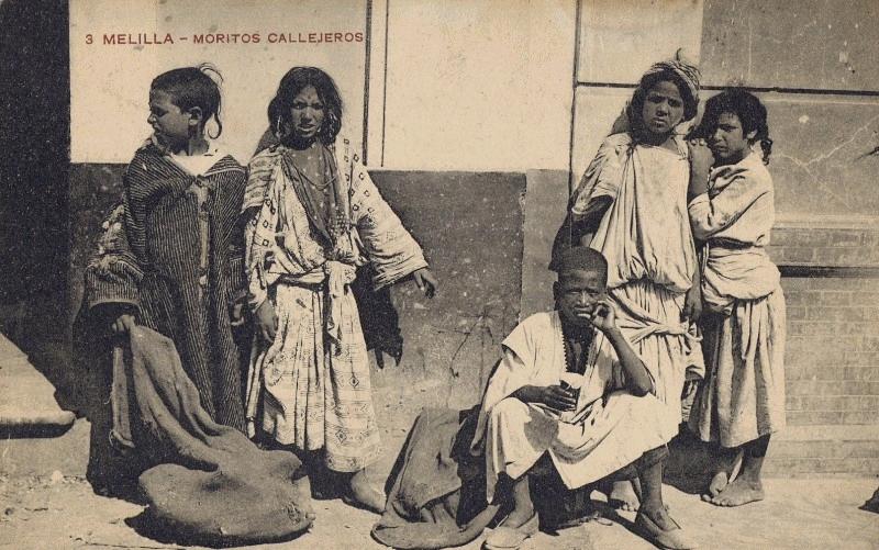 Melilla, principios del siglo XX, Moritos Callejeros
