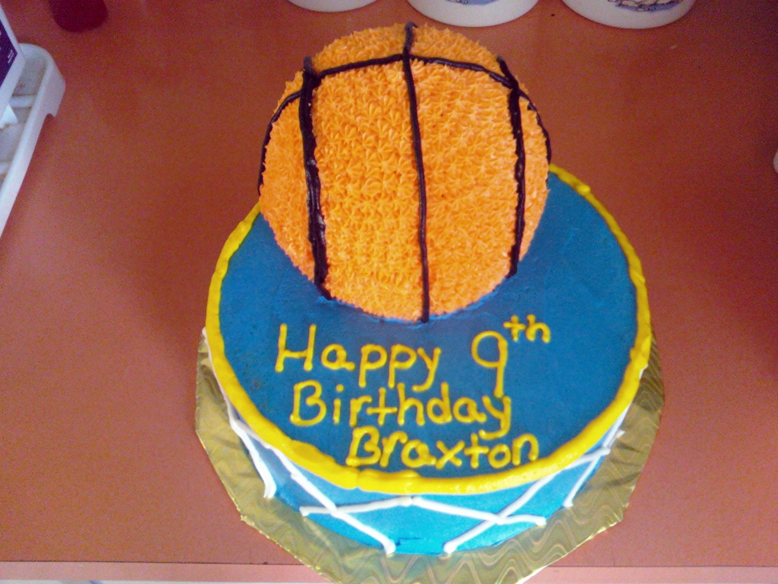 Luscious Cakes and Bakes basketball