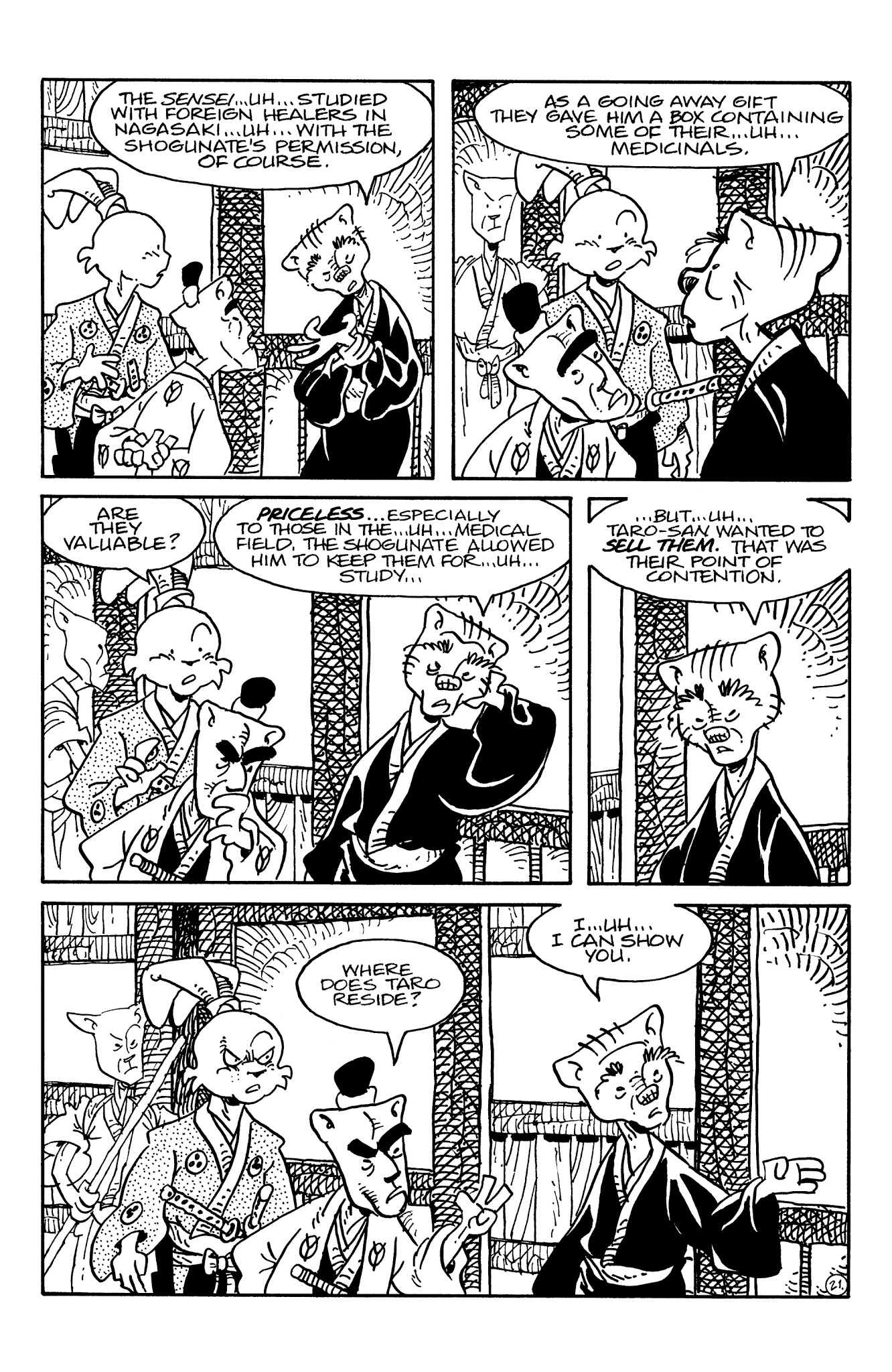 Read online Usagi Yojimbo (1996) comic -  Issue #161 - 22
