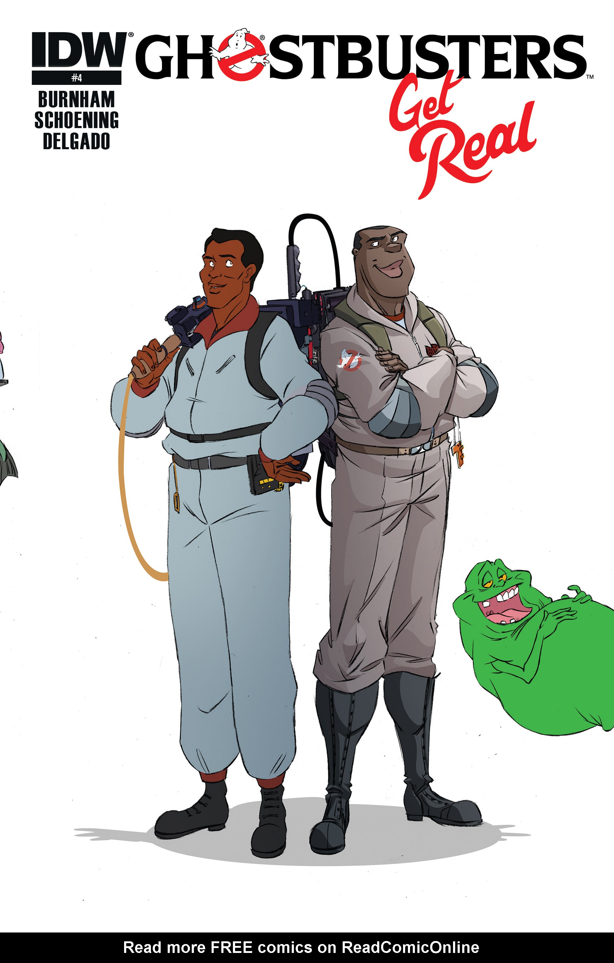 Read online Ghostbusters: Get Real comic -  Issue #4 - 1