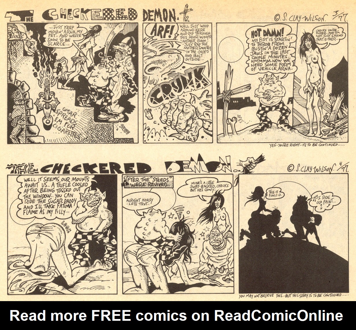 Read online The Checkered Demon comic -  Issue #1 - 32