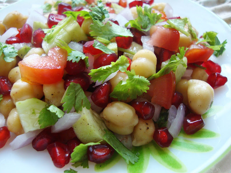Recipes Chickpea (Kabuli Chana) Salad