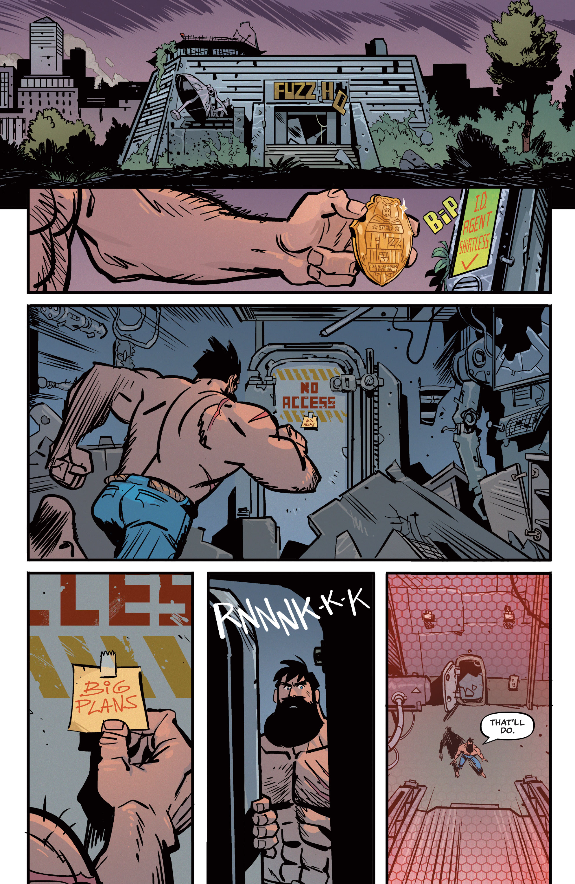 Read online Shirtless Bear-Fighter! 2 comic -  Issue #7 - 8