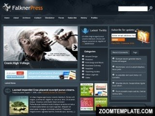 Falkner Press Wordpress Theme