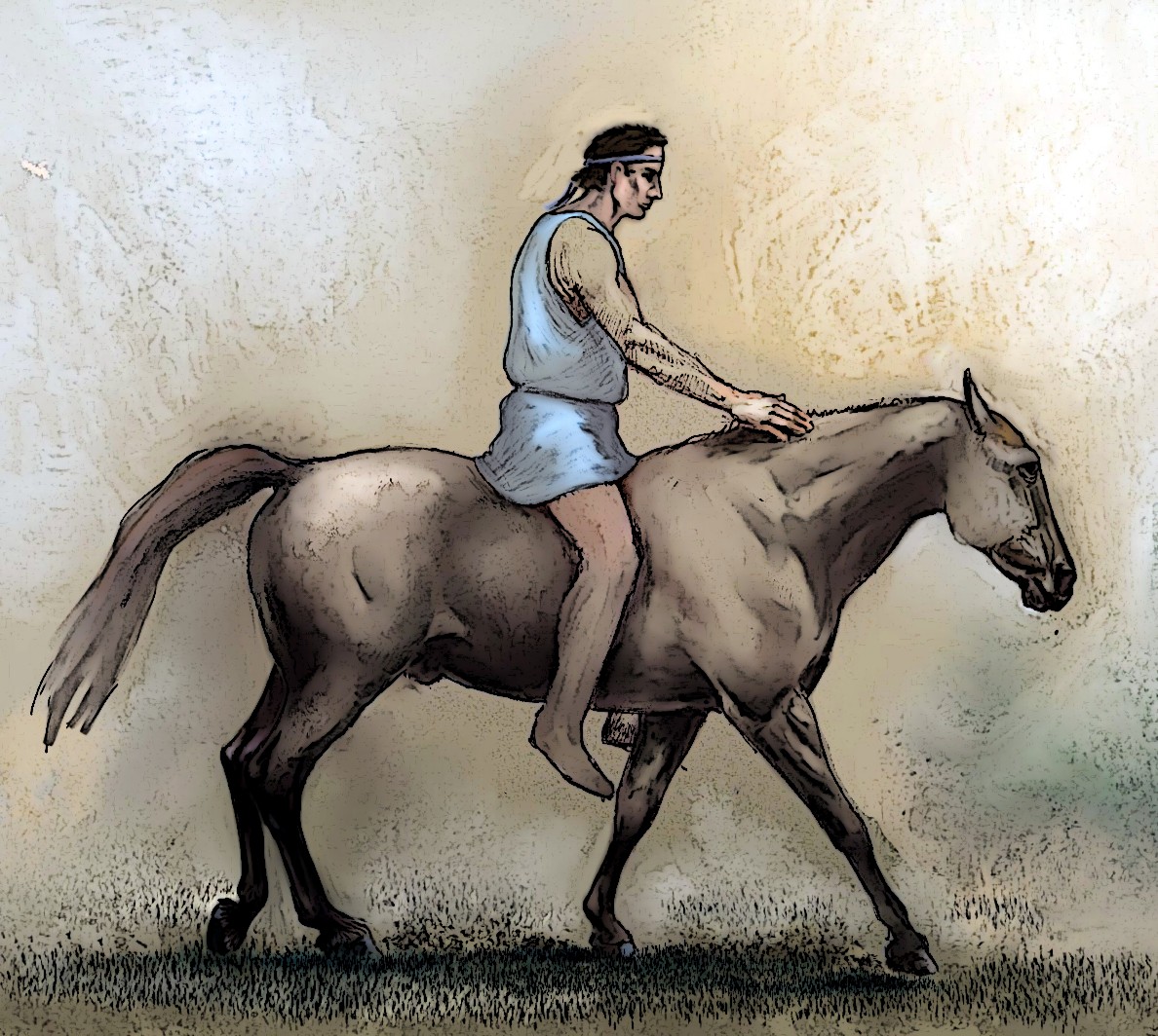 Dariusz caballeros Xenophon on horse ridding continuation of Peri