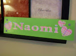 Personlized Girls' Name Sign