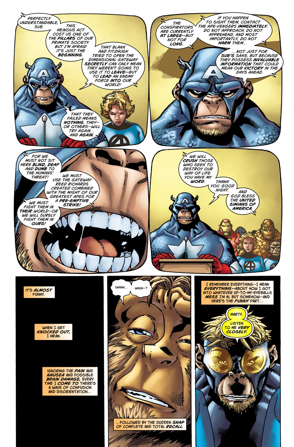 Read online Marvel Apes comic -  Issue #2 - 23