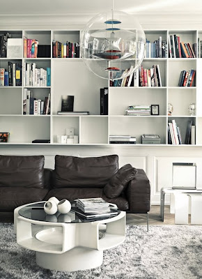 modern bookcase shelves by Soren Rose Studio